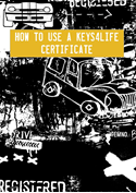 Cartoon cars image - how to use a K4L certificate