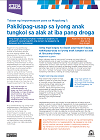 Talking with your child about drugs fact sheet image