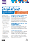 Is my child including drugs fact sheet image