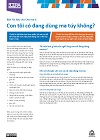 Is my child using drugs fact sheet image