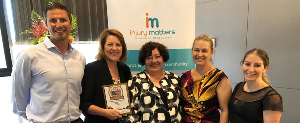 CHAT Injury Prevention Award Nov 2017.jpg