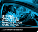 driver and passenger in car - cover image for research document