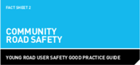 title of fact sheet on blue background